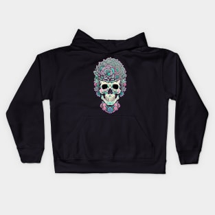 skull flower Kids Hoodie